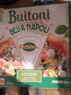 Pizza Buitoni verdure front packaging