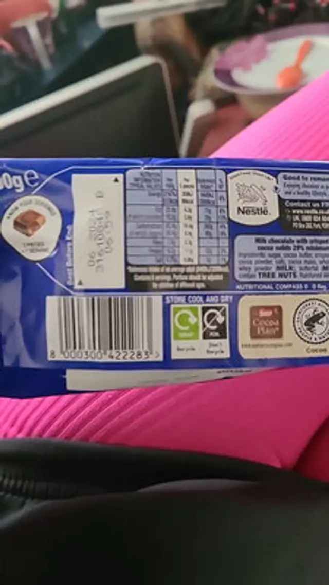 Unknown ingredients label