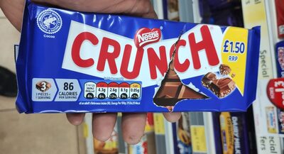Cocoa 3 PIECES= 1 SERVING Nestle Ⓡ CRUNCH CALORIES