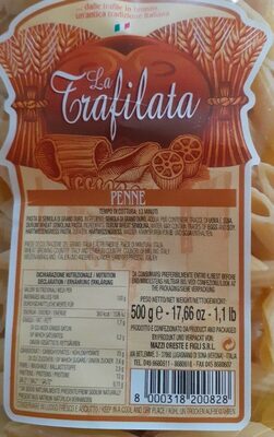 Penne front packaging