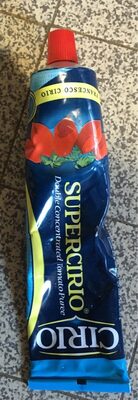 Double concentré de purée de tomate