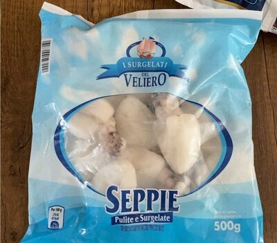 Seppie indopacifiche pulite e surgelate