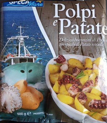 polpi e patate front packaging