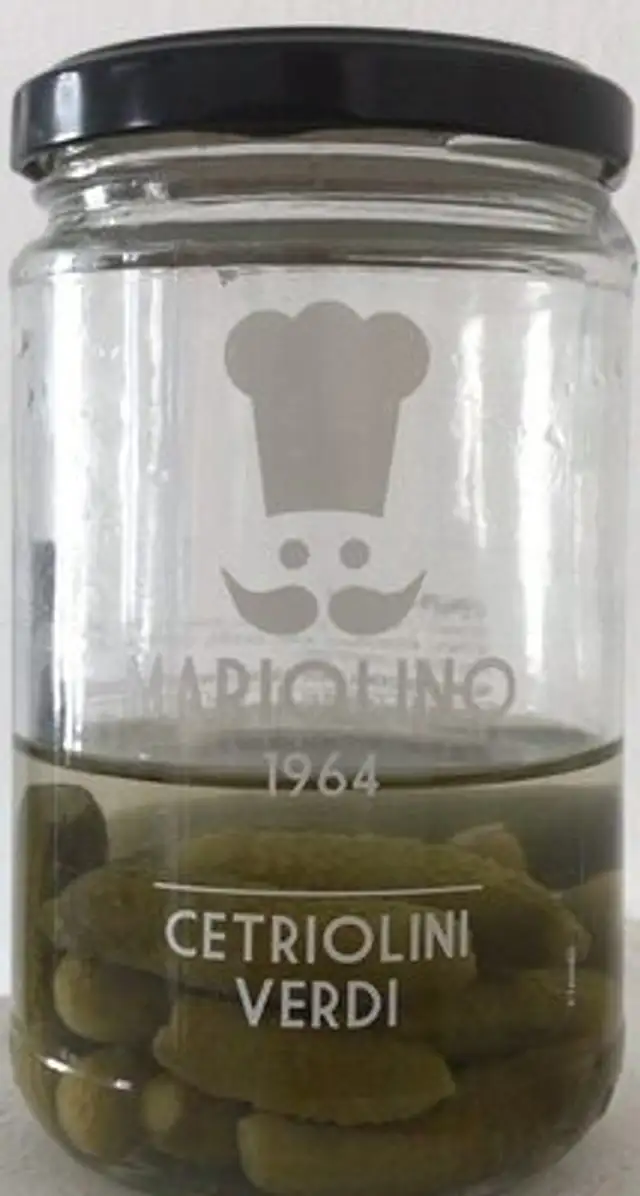 Cetriolini verdi front packaging