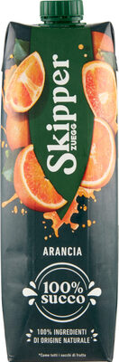 Succo d'arancia front packaging