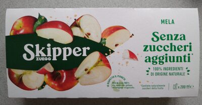 Succo di frutta alla mela front packaging