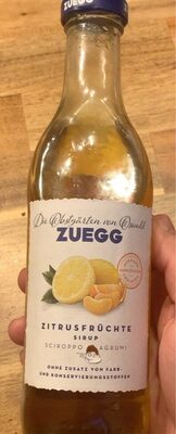 Sirup front packaging