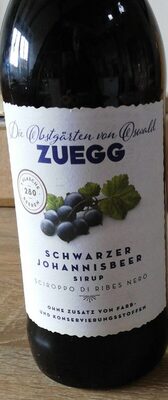 Schwarzer Johannisbeer Sirup