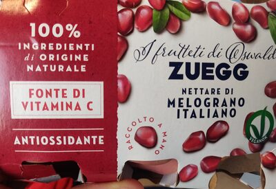 Nettare di melograno italiano front packaging