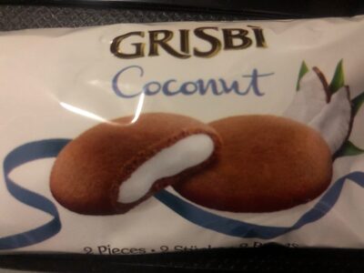 Grisbi Coconut Cookie front packaging
