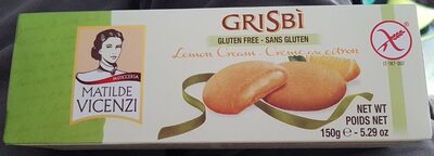 Grisbì lemon cream gluten free
