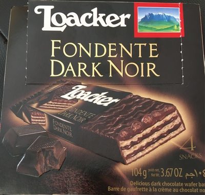 Loacker Fondente Dark Noir