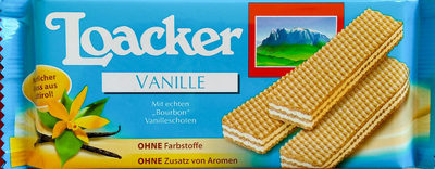 Classic Vanille - Loacker front packaging