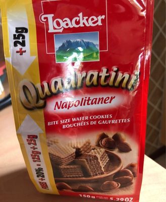Quadratini front packaging