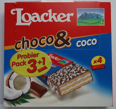 Choco & Coco front packaging