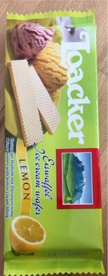 Eiwaffel Ice cream wafel Lemon front packaging
