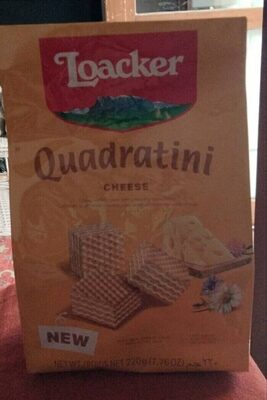 Loacker quadratini cheese