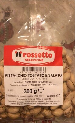 Piatacchio salato e tostato