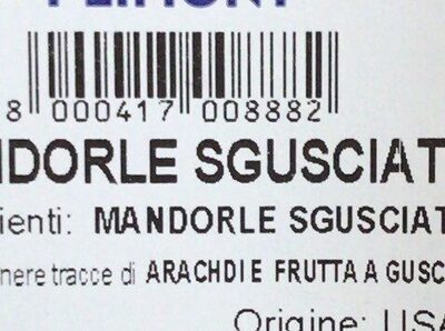 Mandorle sgusciate