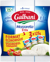 Galbani Mozzarella Tris 375g