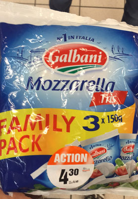Mozzarella Tris (Family Pack)