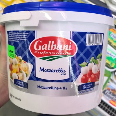 mozzarella mini front packaging