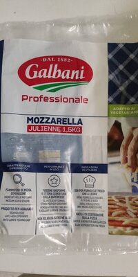 Mozzarella julienne