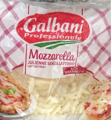 Mozzarella Julienne senza lattosio