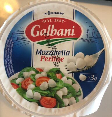 Mozzarella perline front packaging