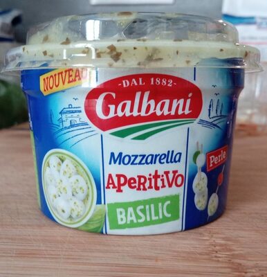 Mozzarella aperitivo basilic