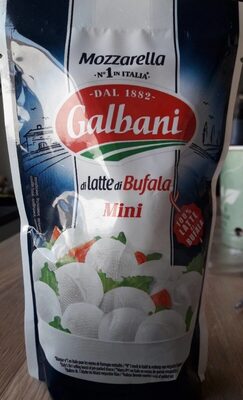Mozzarella di latte di Bufala Mini front packaging