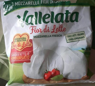 Mozzarella fior di latte Vallelata