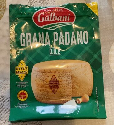 grana padano front packaging