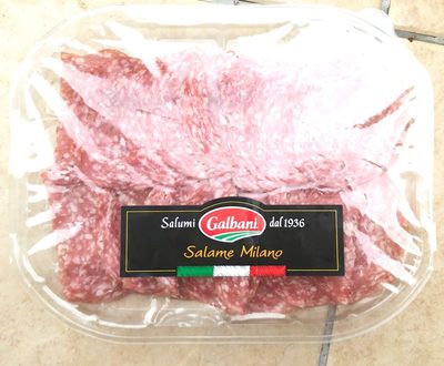 Chiffonade de salami milano