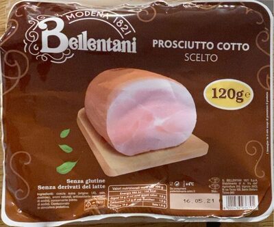 Prosciutto cotto scelto front packaging