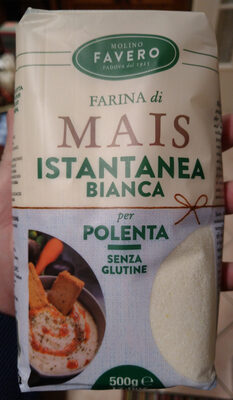 Farina di mais per polenta istantanea