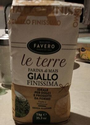 Farina di mais giallo finissima