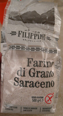 farina di grano saraceno front packaging
