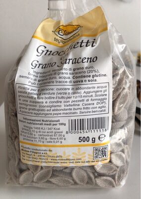 Gnocchetti di grano saraceno