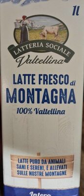 Latte fresco di montagna