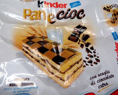 Pan e cioc Kinder FERRERO con scaglie di cioccolata extra