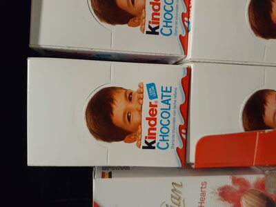 Kinder chocolate barrita