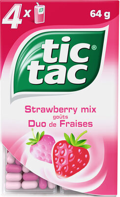 64G Tic Tac Duo Fraises T4