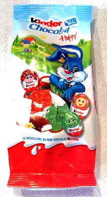 Kinder chocolat medaillon sachet de 102g