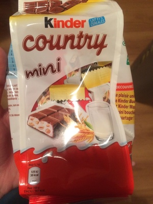 Kinder country mini t20 sachet de 20 pieces
