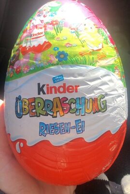 Kinder überraschung riesen ei front packaging