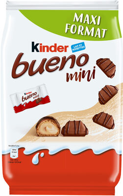 Gaufrettes Kinder Bueno Mini Chocolat au lait - 216G