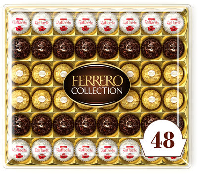 Boîte assortiment variétés de chocolat