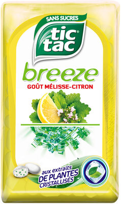 Tit tac breeze goût mélisse citron