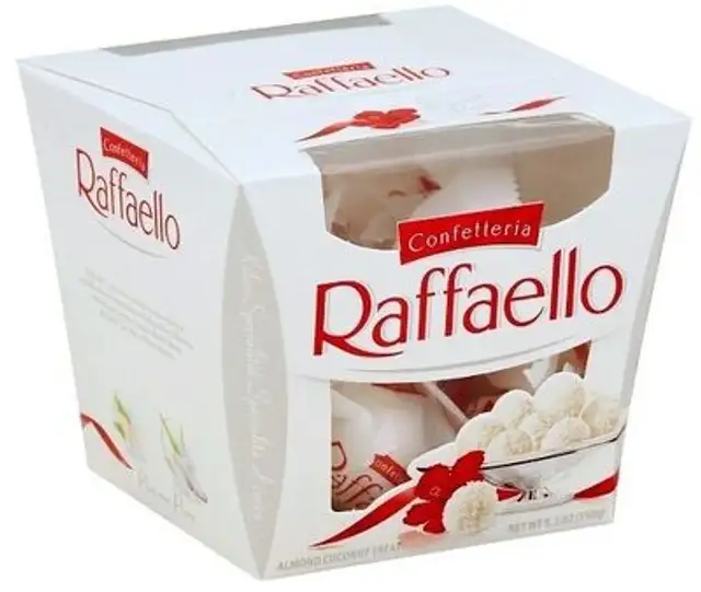 Ferrero Raffaello front packaging